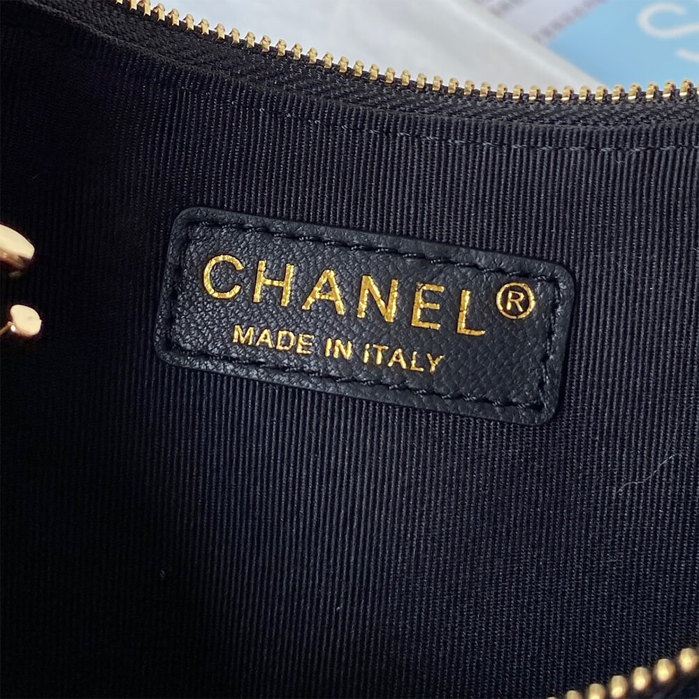 Ch*el small hobo bag