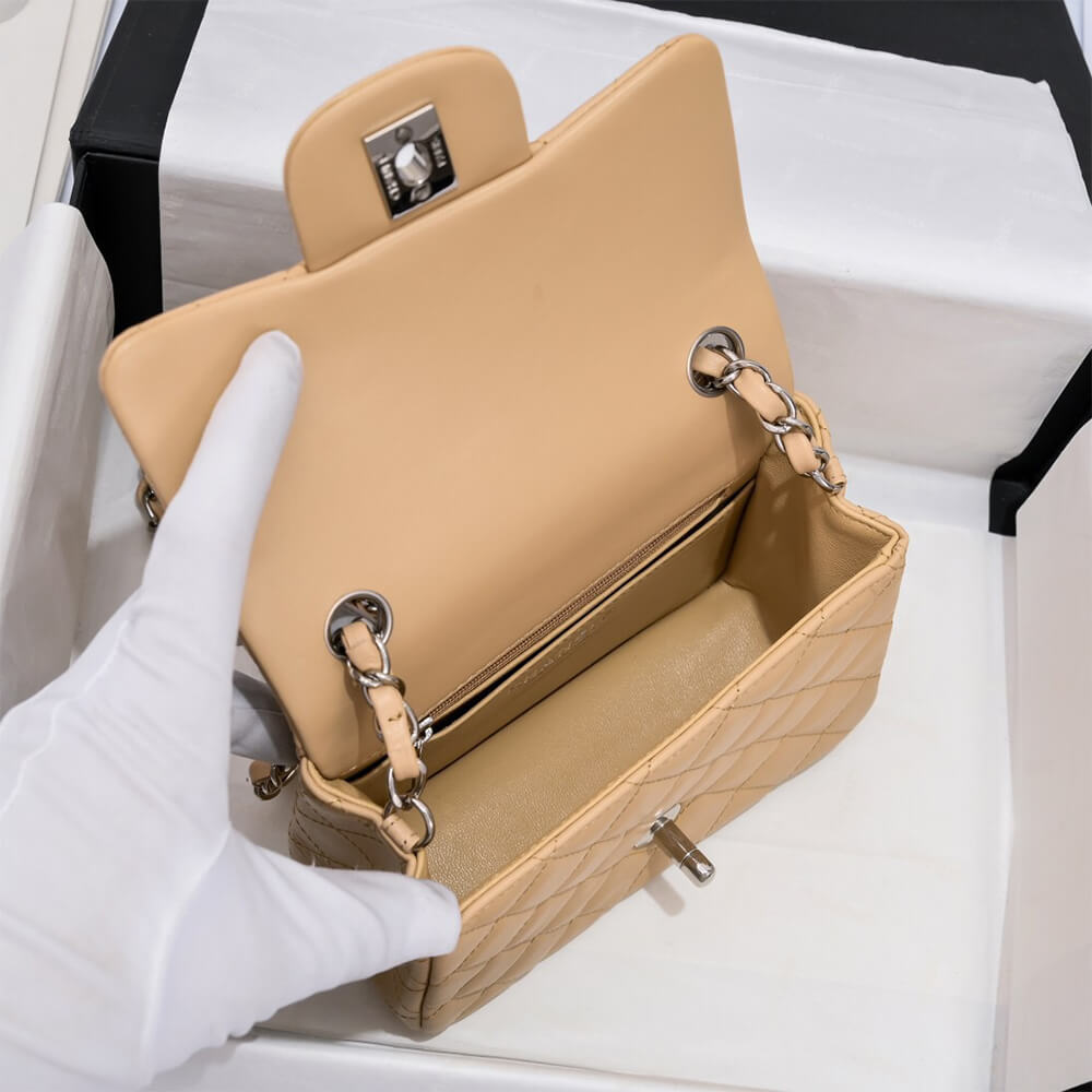 Ch*el mini flap bag