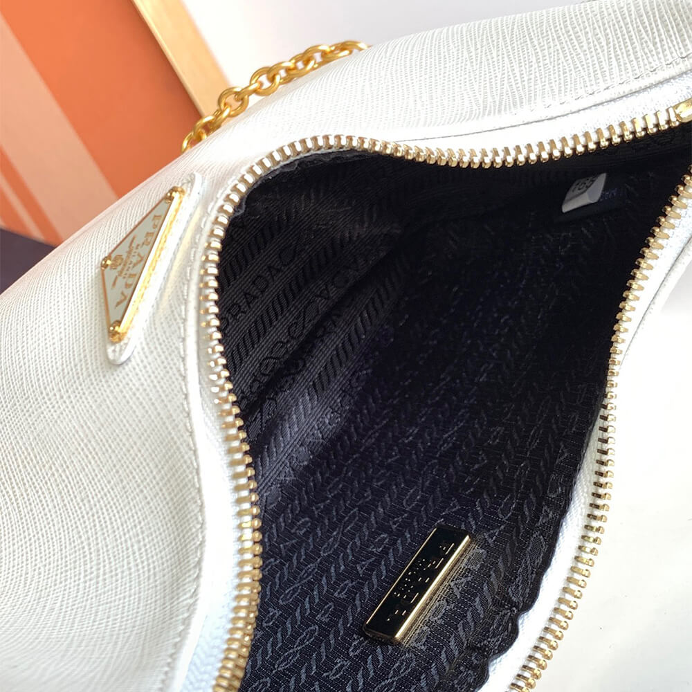 Pra*a re-edition 2005 saffiano leather bag
