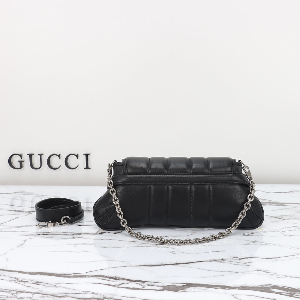 G*u*i horsebit chain small shoulder bag