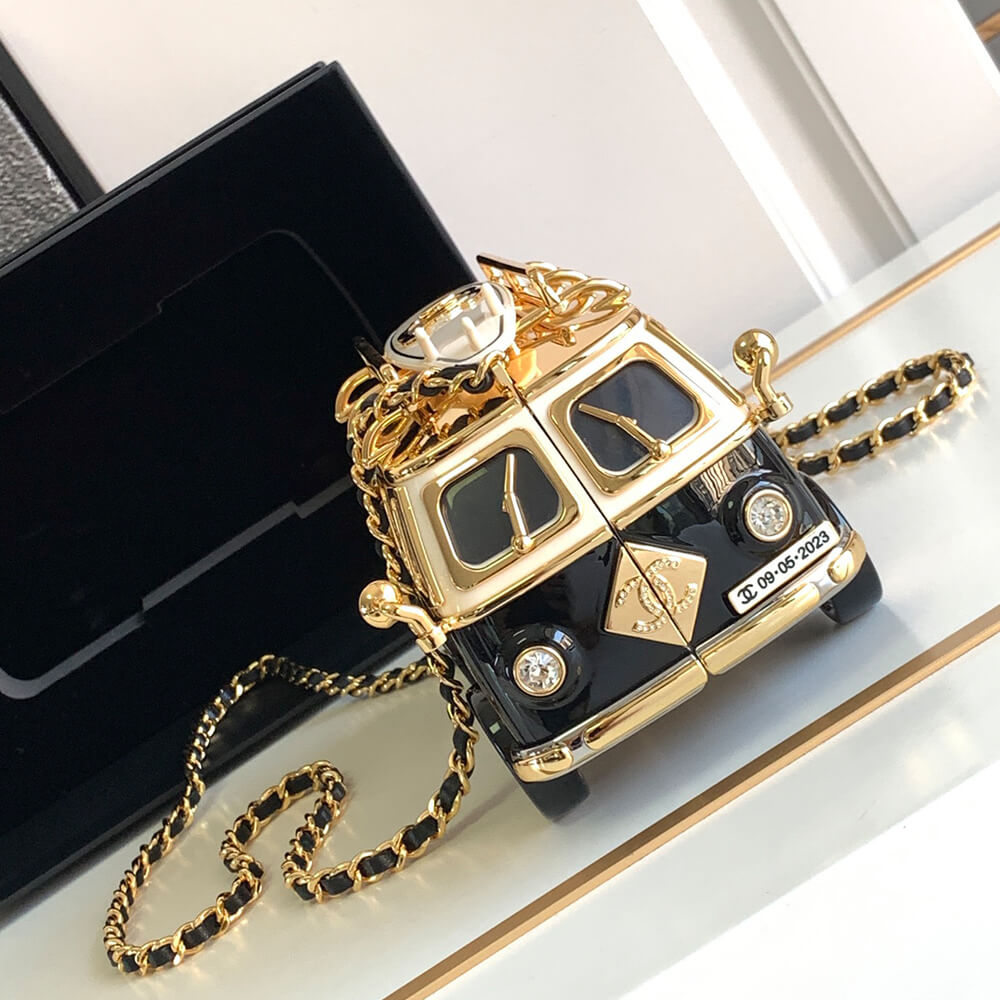 Ch*el mini van minaudiere(low stock)