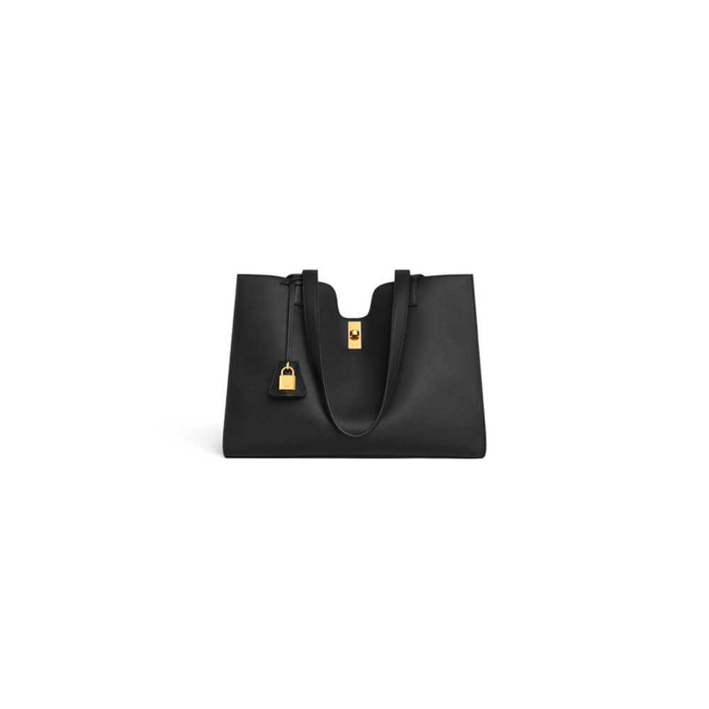 ce**e cabas 16 in S*pple grained calfskin