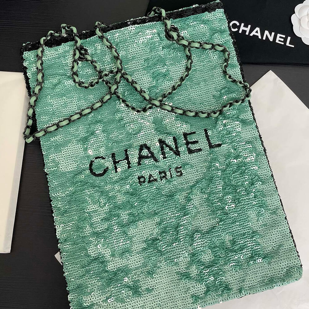 Ch*el shopping bag