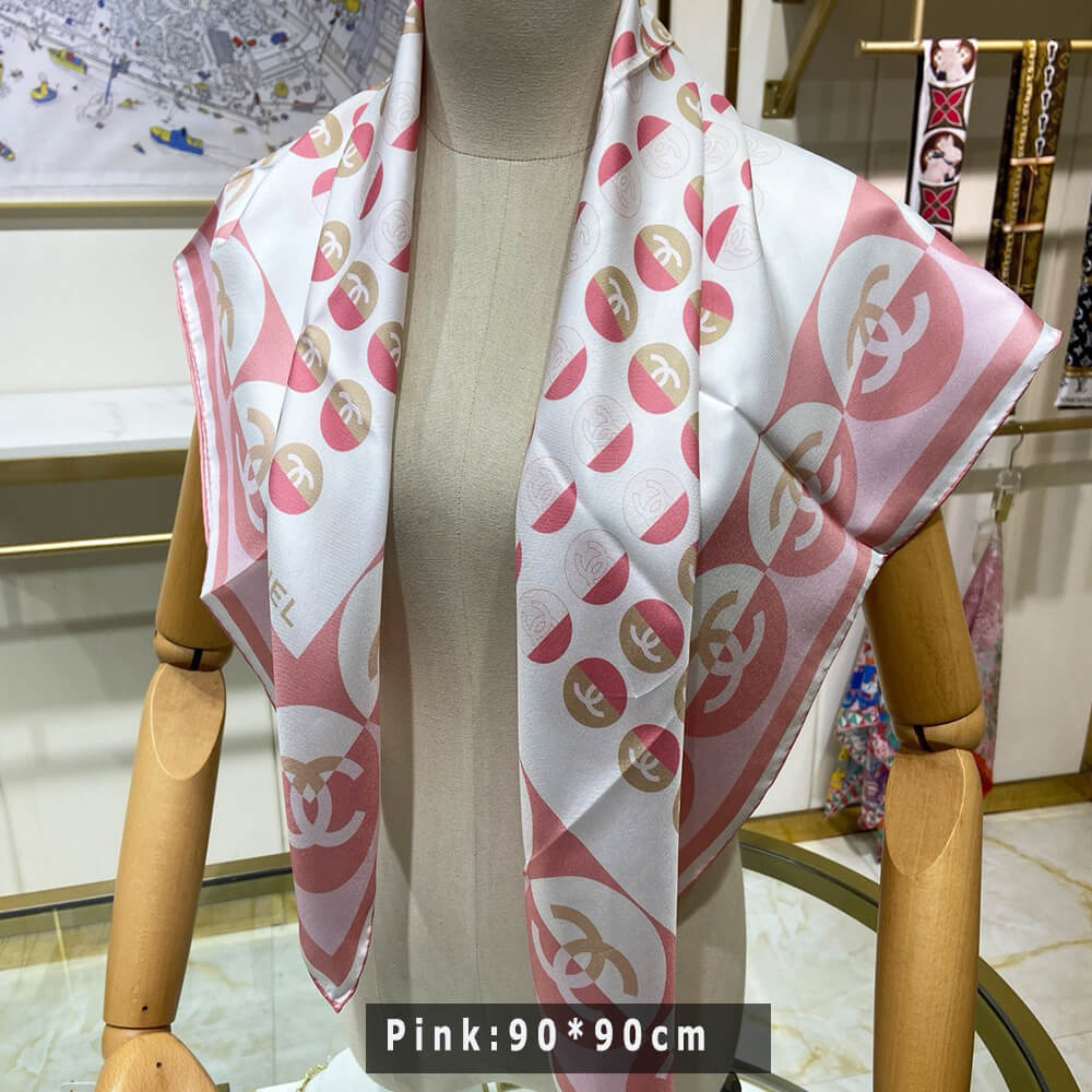 Ch*el square scarf