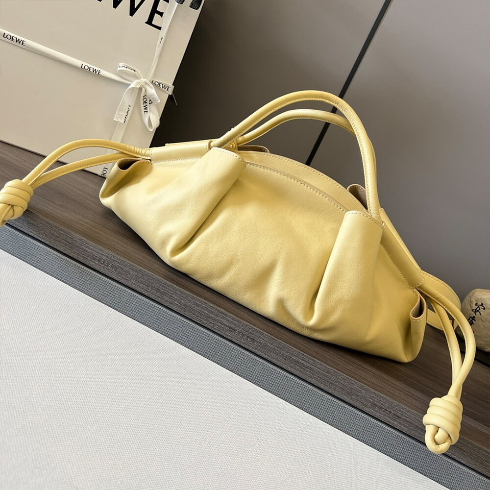 Loewe Small Paseo bag in shiny nappa calfskin(high-end grade)