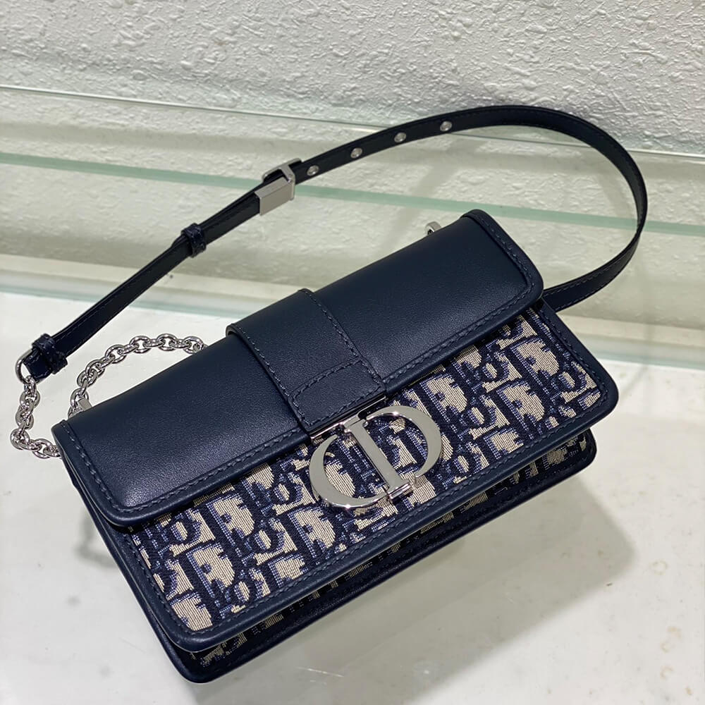 D*or 30 montaigne east-west bag with chain