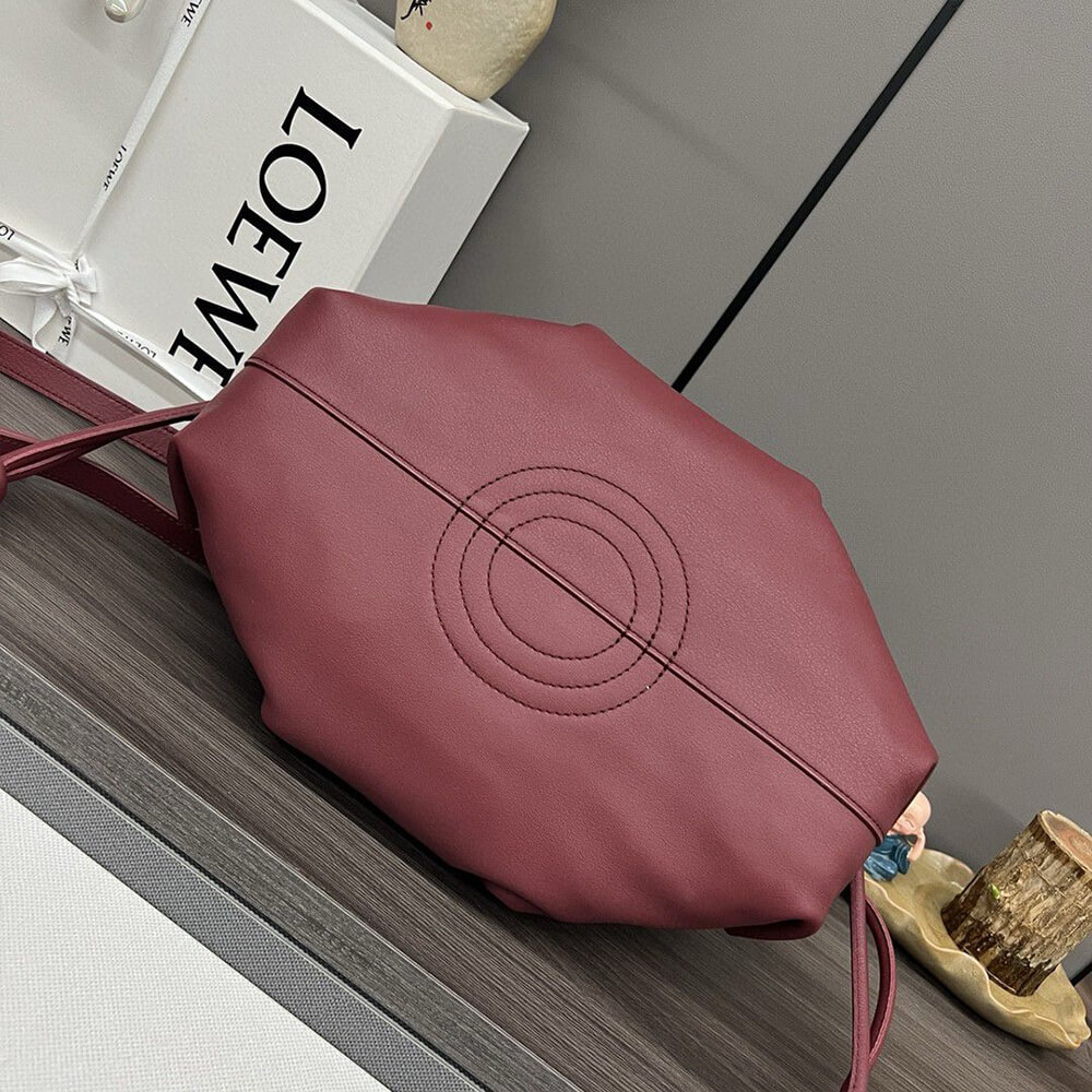Loewe Small Paseo bag in shiny nappa calfskin(high-end grade)