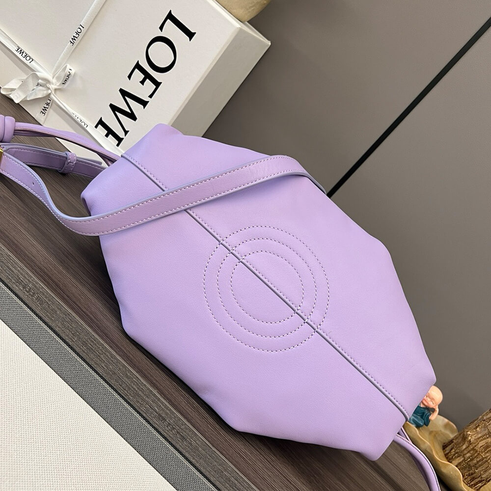 Loewe Small Paseo bag in shiny nappa calfskin(high-end grade)