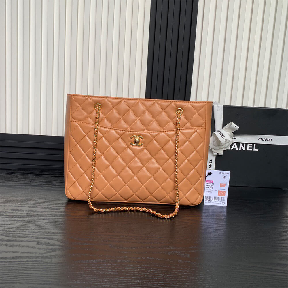 Ch*el small shopping bag(high-end grade)