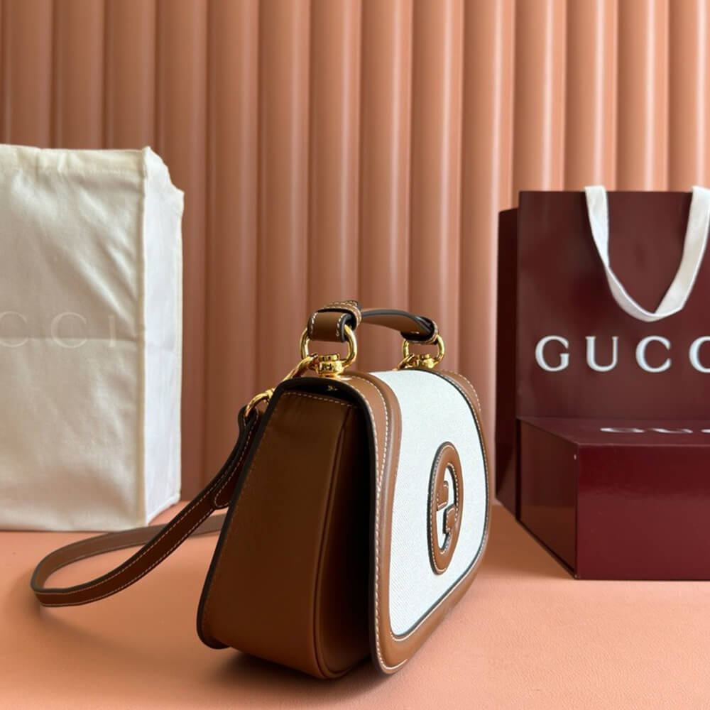 G*u*i blondie small top handle bag