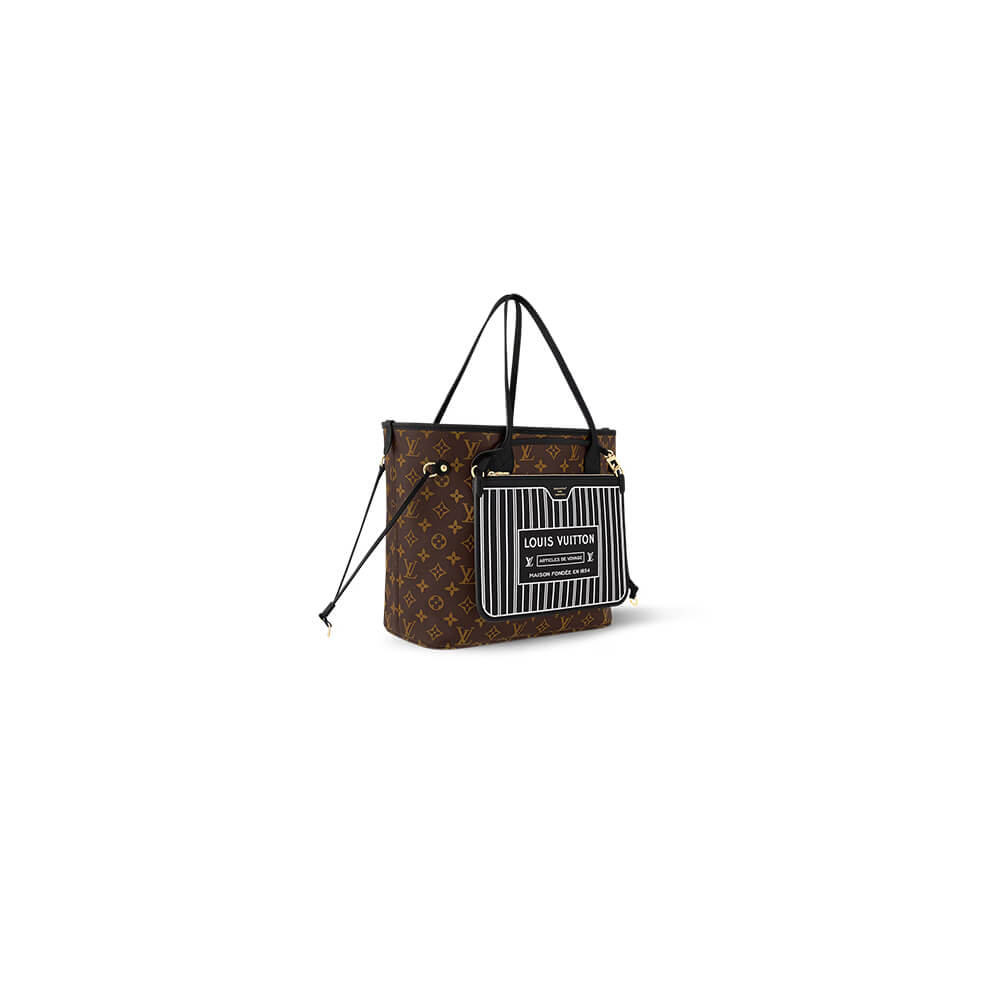 LV Neverfull Inside Out MM(high-end grade)