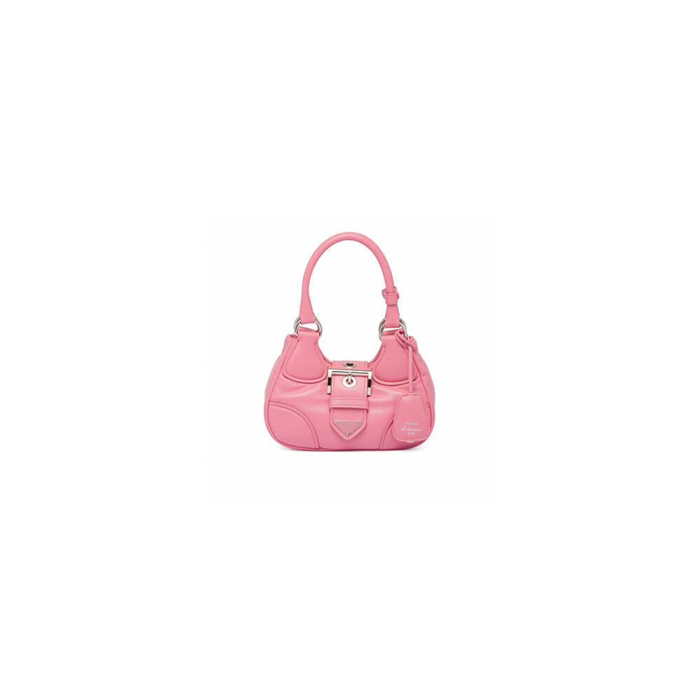 Pra*a moon padded nappa-leather bag