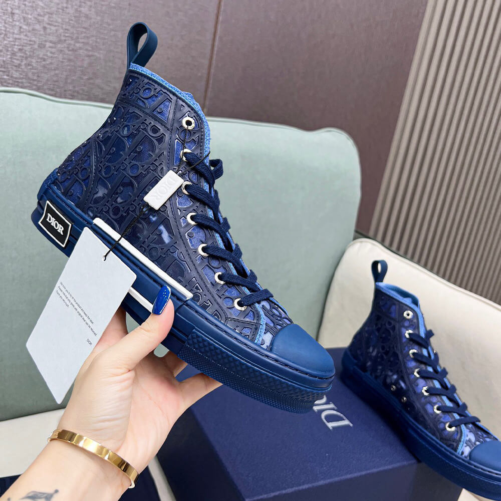 D*or b23 high-top sneakers D*or oblique