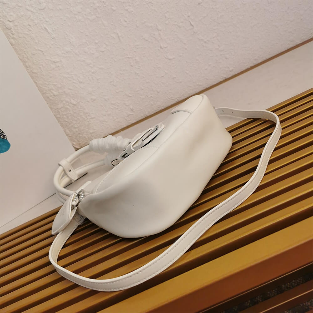 Pra*a moon padded nappa-leather bag