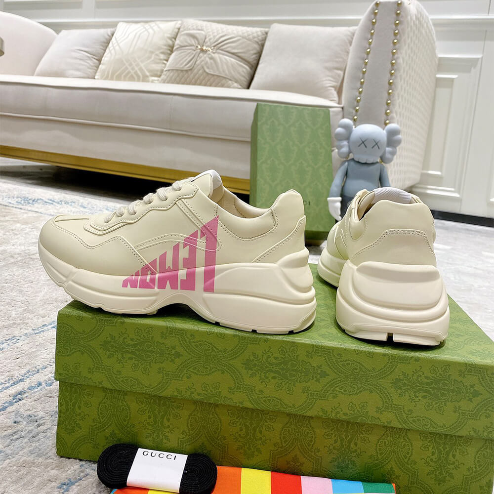 rhyton rhyton ‘lemon G*u*i’ sneaker